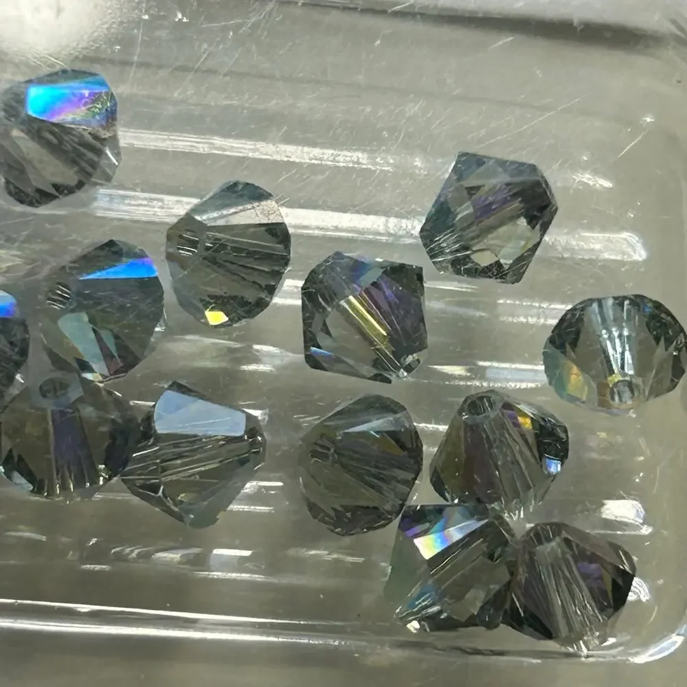 EK Success Swarovski Crystal Black Bead Mix Lot NOS